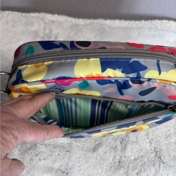 LUG~Wildflower Multi~Carousel XL 2~Crossbody, featuring a Charm Bar strap~NWT - Picture 11 of 16